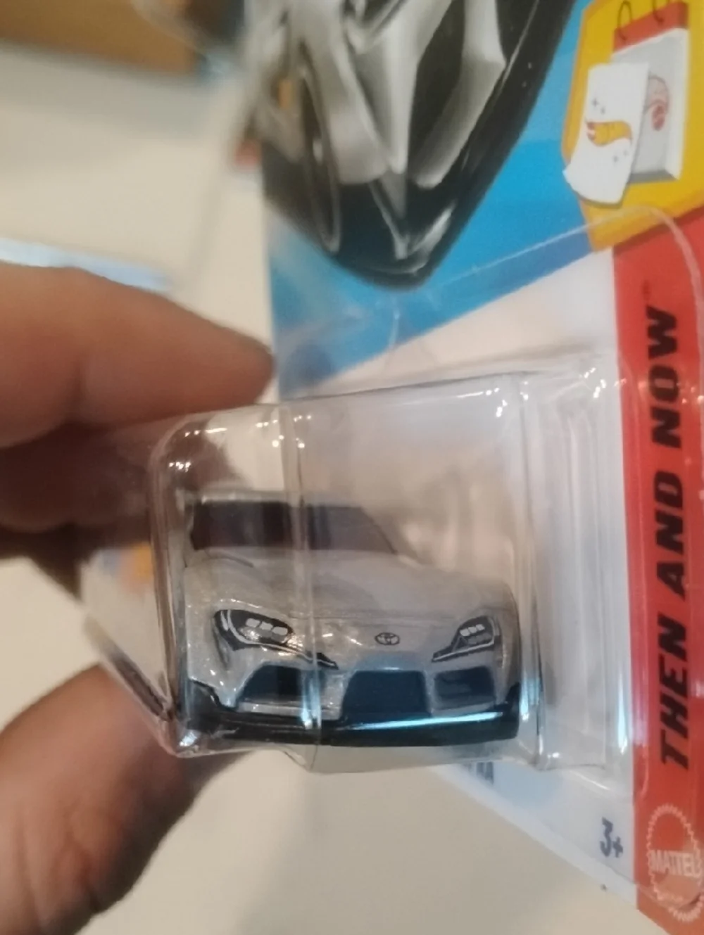 Mattel Hot Wheels '20 Toyota GR Supra - Silver with Black Accents